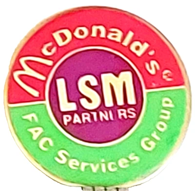 McDonald's Restaurant LSM Partners FAC Services Group Lapel Pin - Image 1 of 2
