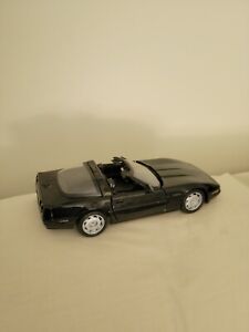 diecast 1/18 Maisto 1992 Corvette ZR-1 Black With Rare Transparent Removeable...