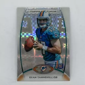 Ryan Tannehill Rookie X-Fractor Einsatz 2012 Topps Platin Fußballkarte #110 - Bild 1 von 10