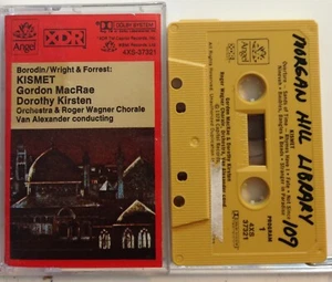 Gordon Macrae, Dorothy Kirsten, Robert Wagner Chorale: Kismet (Cassette Tape) - Picture 1 of 2
