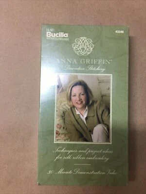 Anna Griffin : Decorative Stitchery - VHS New & Sealed - Image 1 of 3