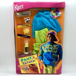 1993 Ken Jewel Cool Creations Paint & Dazzle Fashion Set Mattel #10073 NIB VTG - Picture 1 of 11