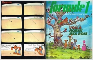 FORMULE 1 ( coeurs vaillants ) 1974 N° 44 avec POSTER NICOLETTA AMERIGO VESPUCCI - Picture 1 of 3