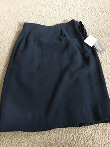 Jones New York Size 8 Brand New With Tags 100% Silk Skirt - Picture 1 of 6