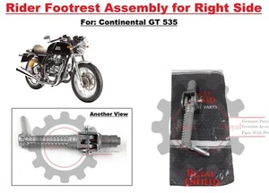 Royal Enfield Rider Footrest Assembly for Right Side For Continental GT-535 - Picture 1 of 9