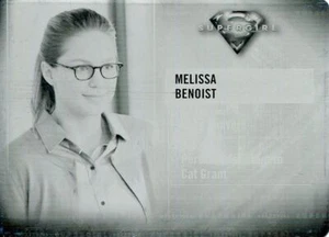 Supergirl Season 1 Black Printing Plate Character Card CB1 - Picture 1 of 1