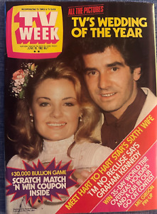 TV Week Magazine - 1982 - Paula Duncan, John Orcsik, Jon English