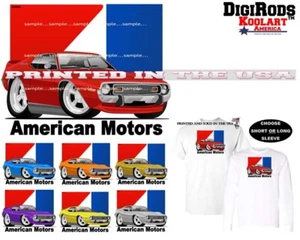 AMC Javelin American Motors Classic Muscle DigiRods Koolart Cartoon Auto T-Shirt  - Bild 1 von 7