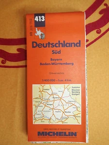 carte michelin 413 allemagne sud 1993 - Foto 1 di 1