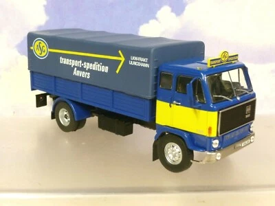 SUPERB 1/43 DIECAST 1972 VOLVO F89 TRUCK ASG TRANSPORT-SPEDITION ANVERS BELGIUM - Image 1 of 4