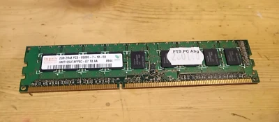 Mémoire Serveur / Station / 2Go DDR3 ECC HYNIX PC3 8500E / HMT125U7AFP8C-G7 - Photo 1/2