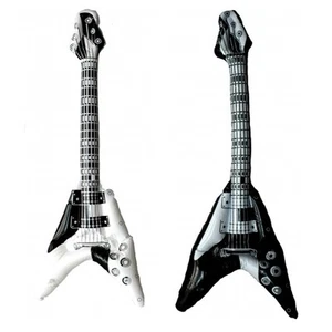 6 Stück Aufblasbare Luftgitarren "E-Gitarre" 100 cm Luftgitarre Air Luft Guitar - Bild 1 von 3