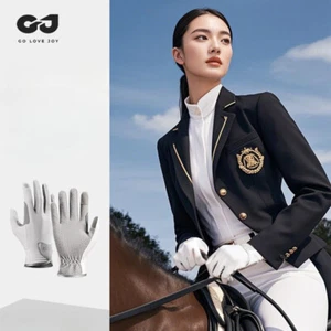 Guantes de equitación pantalla táctil ligeros transpirables mujeres hombres guantes de equitación - Imagen 1 de 11