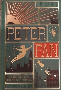 Peter Pan J. M. Barrie MinaLima Edition Hardback Rare Beautiful Illustrated - Picture 1 of 11