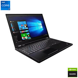Lenovo ThinkPad P50 Laptop: Core i7 256GB 16GB RAM Quadro M2000M Warranty VAT