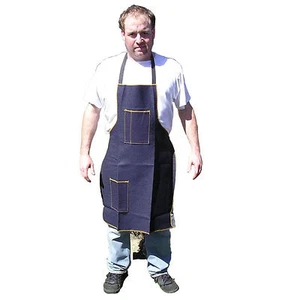 HAWK AD018 - Denim Shop Apron 2 Pocket 25" by 34" Woodworking, Metal Working - Picture 1 of 5