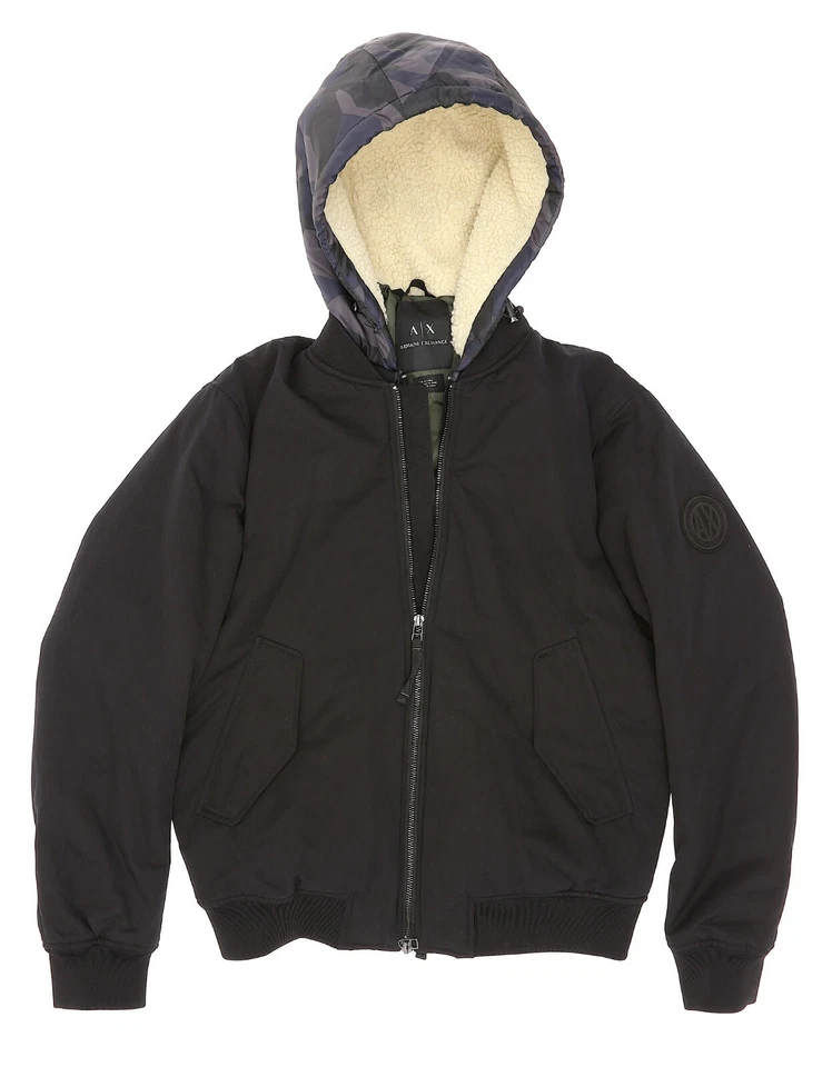 Armani Exchange V6519 Convertible Jacket With Geo Camo Vest Men's Size Small - Image 1 of 3