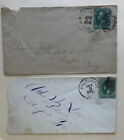 Lot Of 2 1870-1880S Covers Postmarked Baltimore Maryland
