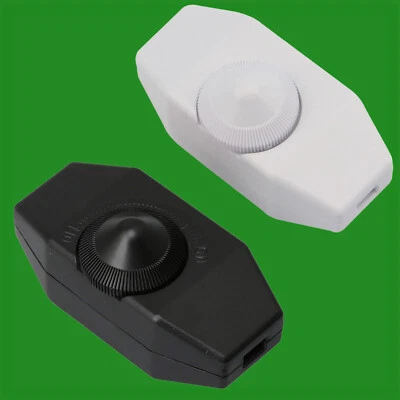 1x 4-150W Universal Inline Lighting Dimmer Rotary Knob Switch Incandescent LED - Image 1 of 4