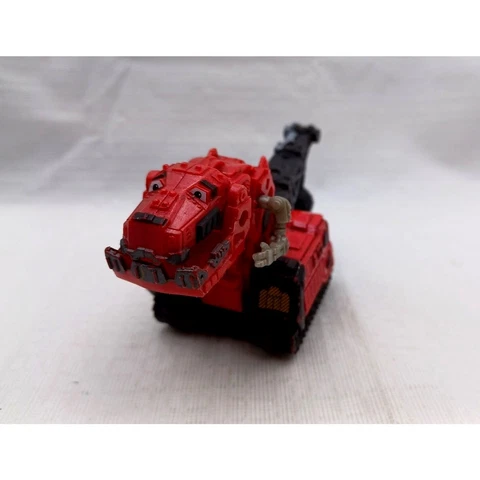 Dreamworks Animation Dinotrux Ty Rux Vehicle Red Die Cast 4" Cover