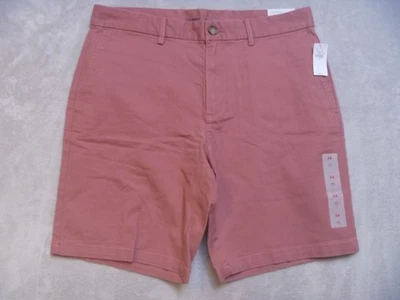 NUEVO VIEJO AZUL MARINO Pantalones Cortos Para Hombres Talla 34" x 9" Delgados Pantalones Cortos de Golf Bolsillos Planos Foto 1 de 4