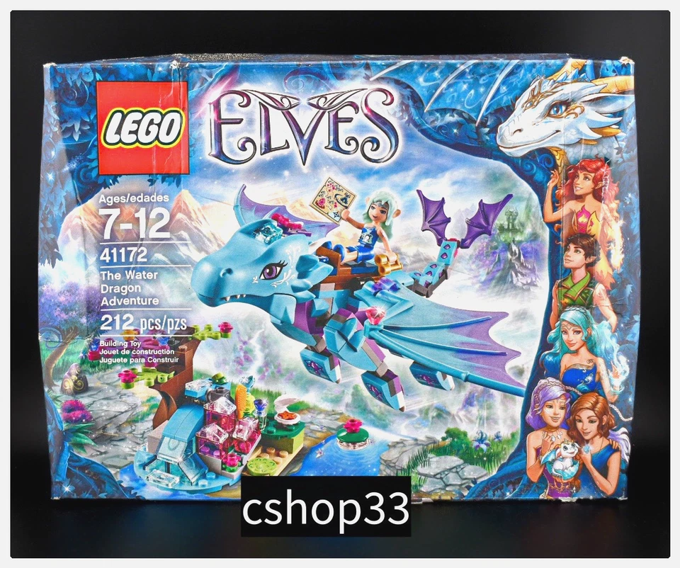 LEGO 41172 Elfos La Aventura del Dragón de Agua • Caja Abierta Bolsas Selladas Foto 1 de 4