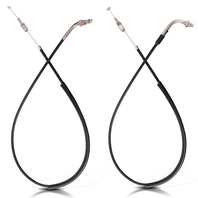 Throttle Cable Push & Pull Set For Honda CB350 CL360 CB400 CB550 CB750 FT500 Hot - Image 1 of 4