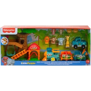 Fisher-Price Little People Wildlife Train & Trek Toddler Gift Set - Bild 1 von 2
