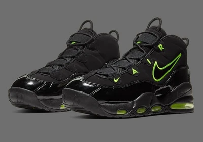 Nike Air Max Uptempo 95 Zapatos Retro Negro Verde Voltio CK0892-001 Para hombres NUEVO Foto 1 de 4