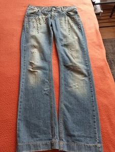DOLCE & GABBANA BlueJeans,ganz viele Lochnieten,EXTRAVAGANT+SUPERCHIC!!! - Bild 1 von 12