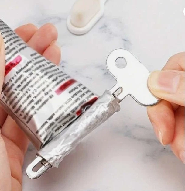 Toothpaste /Cosmetic / Hair Dye Saver Squeezer Metal Tool - REDUCE WASTE! - Image 1 of 1