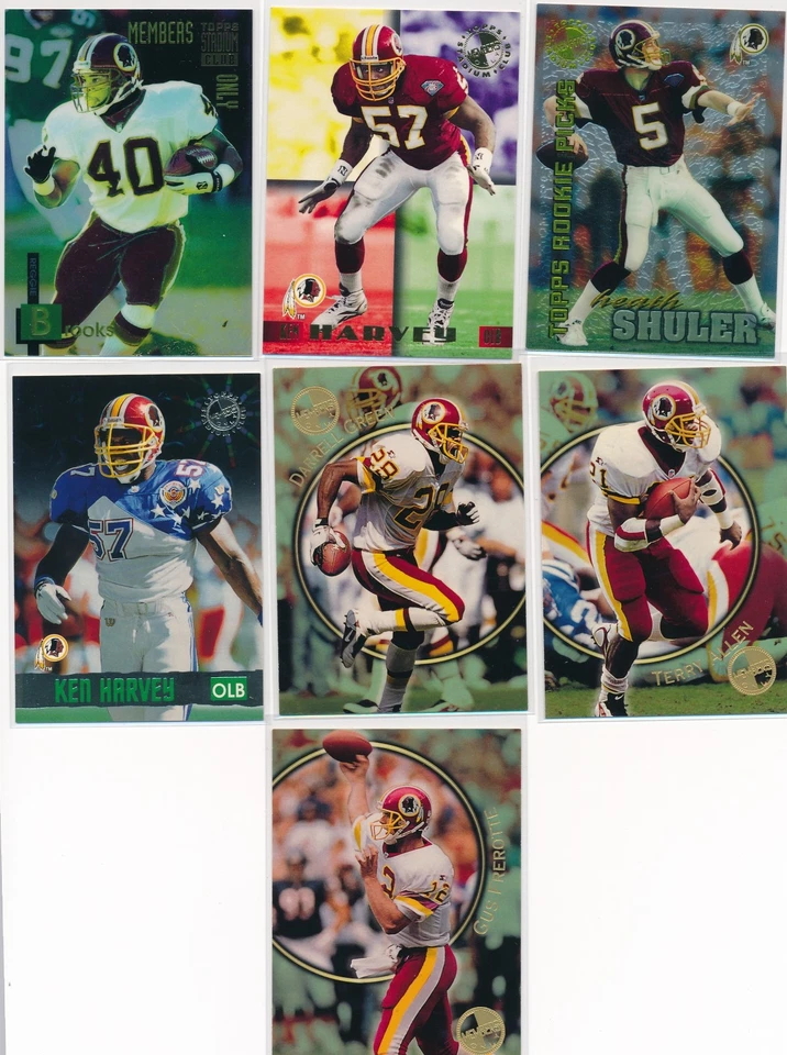 1993 94 95 96 97 Stadium Club Football Members Only Box Team Set - Wash Redskins - Image 1 of 1