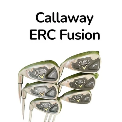 [Lefty / Callaway] ERC Fusion Iron Set 6pcs 5-6-7-8-9-Pw Shaft NS PRO 850GH R - Image 1 of 4