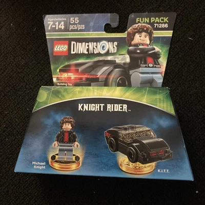 LEGO Dimensions: Knight Rider Michael Knight KITT (71286) * Nuevo en Caja Sellada Foto 1 de 4