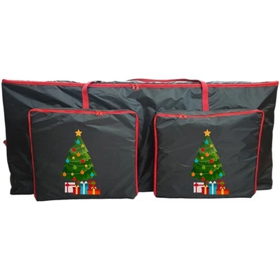 Large Capacity Christmas Tree Storage Bag with Double Zipper and Carry Handles - Image 1 of 4
