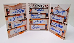 2025 Leaf History Book Dominant Dozen #DD-1 Bronze 12 Auto /15  Sosa Canseco - Picture 1 of 8