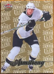 2007-08 Fleer Ultra Gold Medallion Colby Armstrong #41 Pittsburgh Penguins - Picture 1 of 2