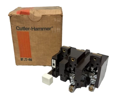 Eaton Cutler-Hammer 10-3535-5 Overload Relay 50A 3P Size 2 1 NC Open Enclosure - Image 1 of 3