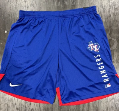 Nuevos Pantalones Cortos Para Hombre Nike Texas Rangers Home Franchise Performance Talla XL Foto 1 de 2