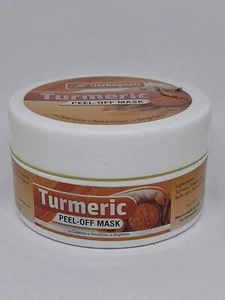 Herboganic Turmeric Facial Peel Off Mask, cleanses, nourishes & brightens. 5oz - Picture 1 of 3