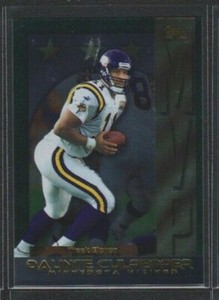 2000-2001 TOPPS MVP PROMOTION FOIL EXCHANGE #11 DAUNTE CULPEPPER VIKINGS MINT SP