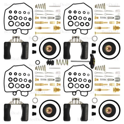 4set For 1980-1983 Honda Goldwing GL1100 New Carburetor Carb Repair Rebuild Kit Foto 1 de 4