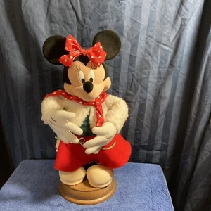 Mickey Unlimited 50s Let’s Twist Again Minnie By Santa' Best 1997 Figure   S4 - Picture 1 of 15