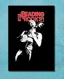 Reading '81 Festival vintage rock music metal plaques poster image - Picture 1 of 2