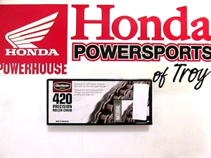 NEW BIKEMASTER 420 PRECISION ROLLER CHAIN NATURAL 420 X 78 - Bild 1 von 3