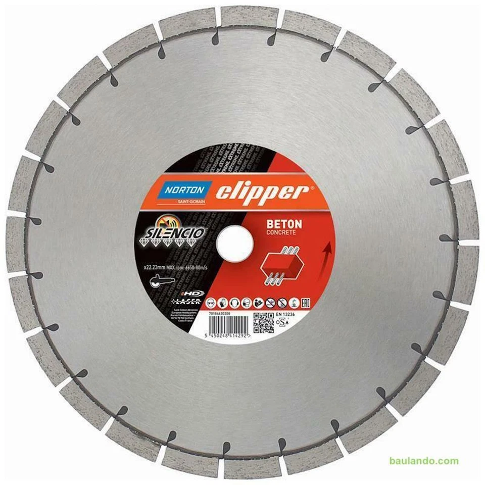 Disco diamantato Norton Clipper Extreme Beton Silencio - 350 x 25,4 mm - Immagine 1 di 1