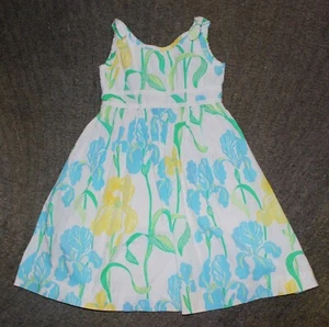 Lilly Pulitzer Girls Sleeveless Dress - Size 4 - EUC - Picture 1 of 4