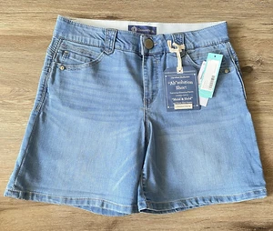 Democracy Women's Shorts Size 6 Blue Denim Stretch Nicola Absolution New w/ Tags - Picture 1 of 12