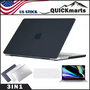 Hard Case Cover Shell For Macbook Pro 14 16 inch Clear/Matte 2021 2023 M1 M2 - Picture 1 of 11