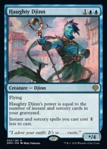 *MtG: HAUGHTY DJINN - Dominaria United Rara - magicman-europe* - Foto 1 di 1